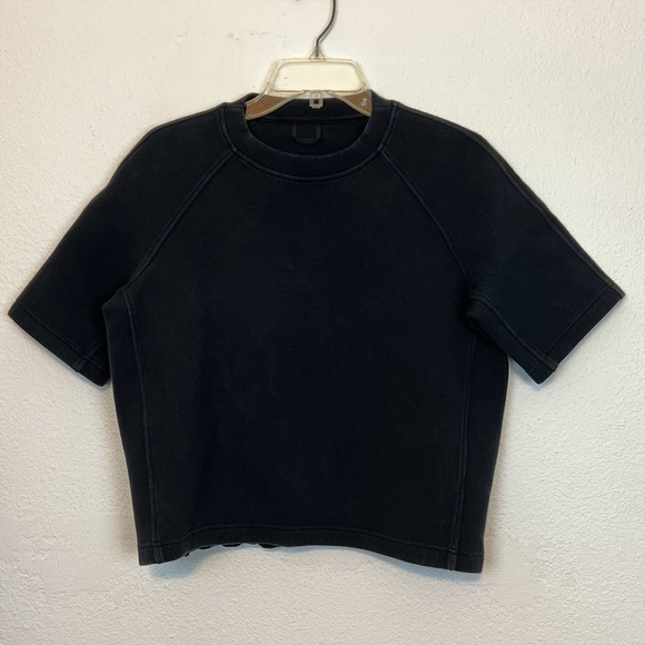 Lululemon NTS Cropped Short Sleeve Black 12 XL - Picture 3 of 9